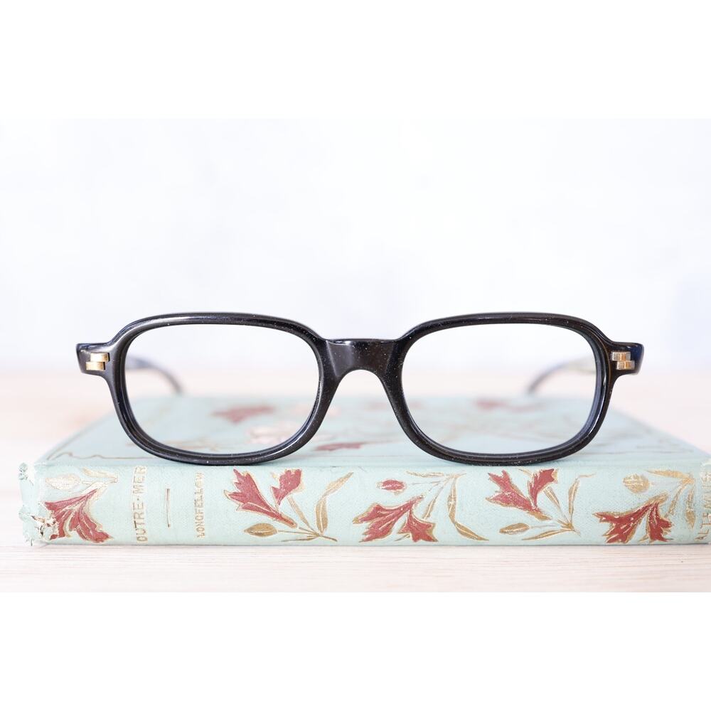 Vintage 60s Saphira Eyeglasses Germany Size 50-18 Academia Preppy Midcentury Ivy